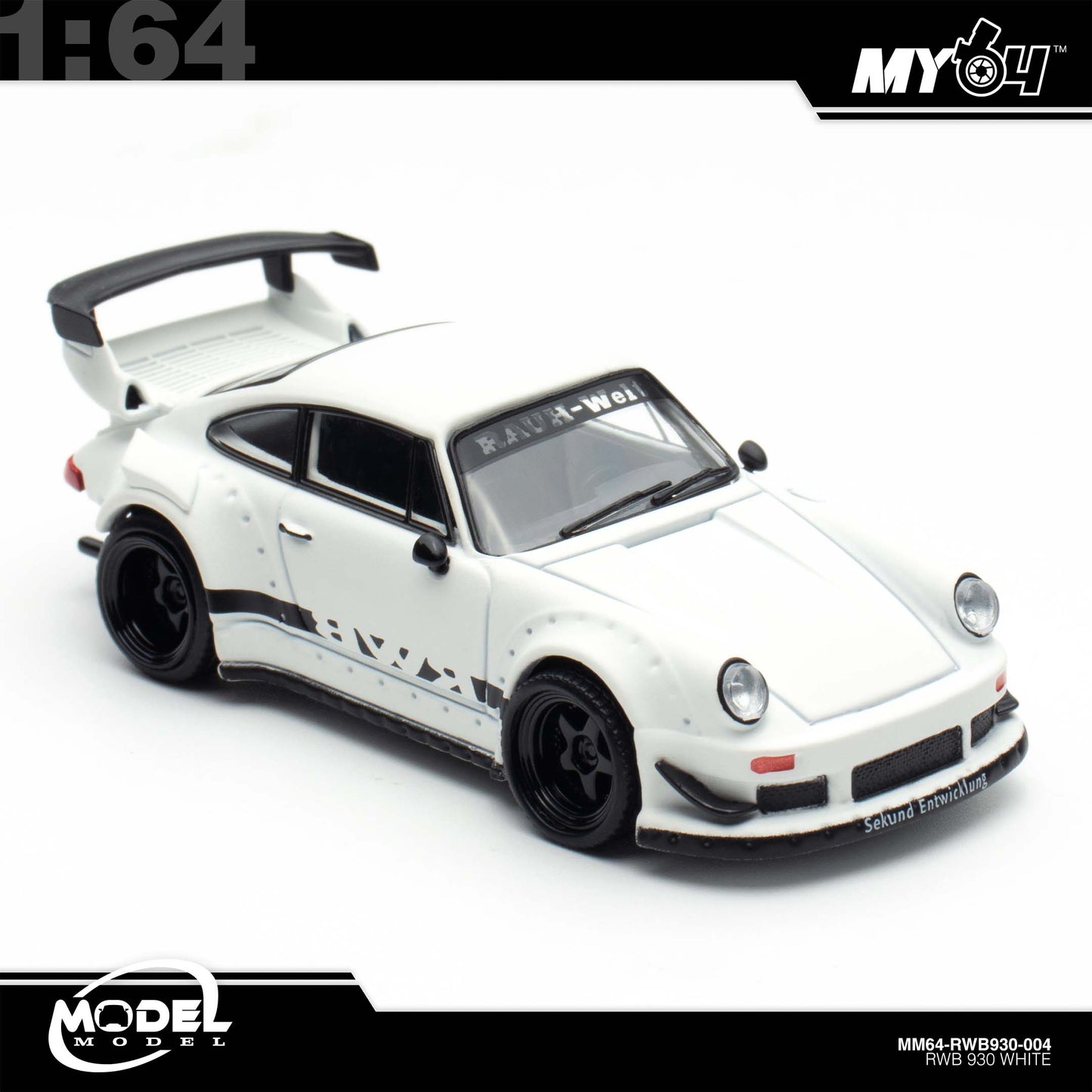 [Model Model] 1:64 RWB930 - White