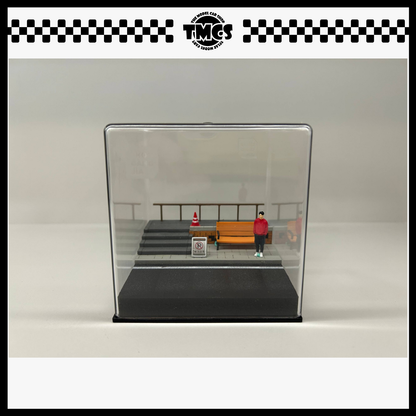 [SCJ] 1:64 Diorama (82019-A) Park Platform Stairs (Small Set)