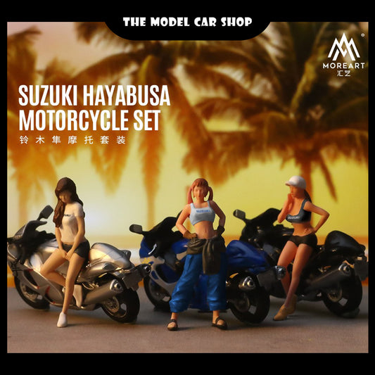 [More Art] Suzuki Hayabusa Motorcycle Set