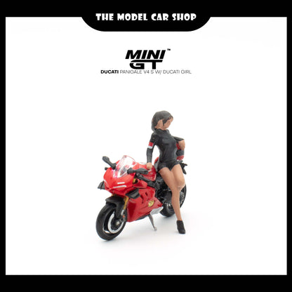 [MINI GT] Ducati Panigale V4 S w/ Ducati Girl