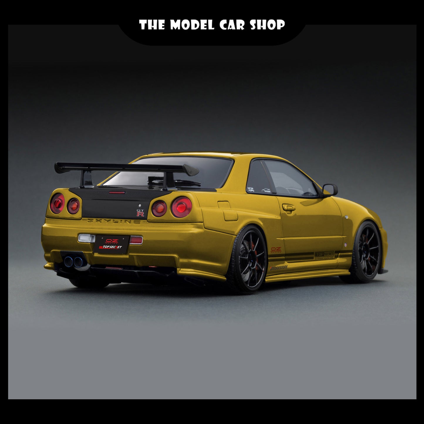 [Ignition Model] Top Secret 34GT-R (BNR34) - Gold