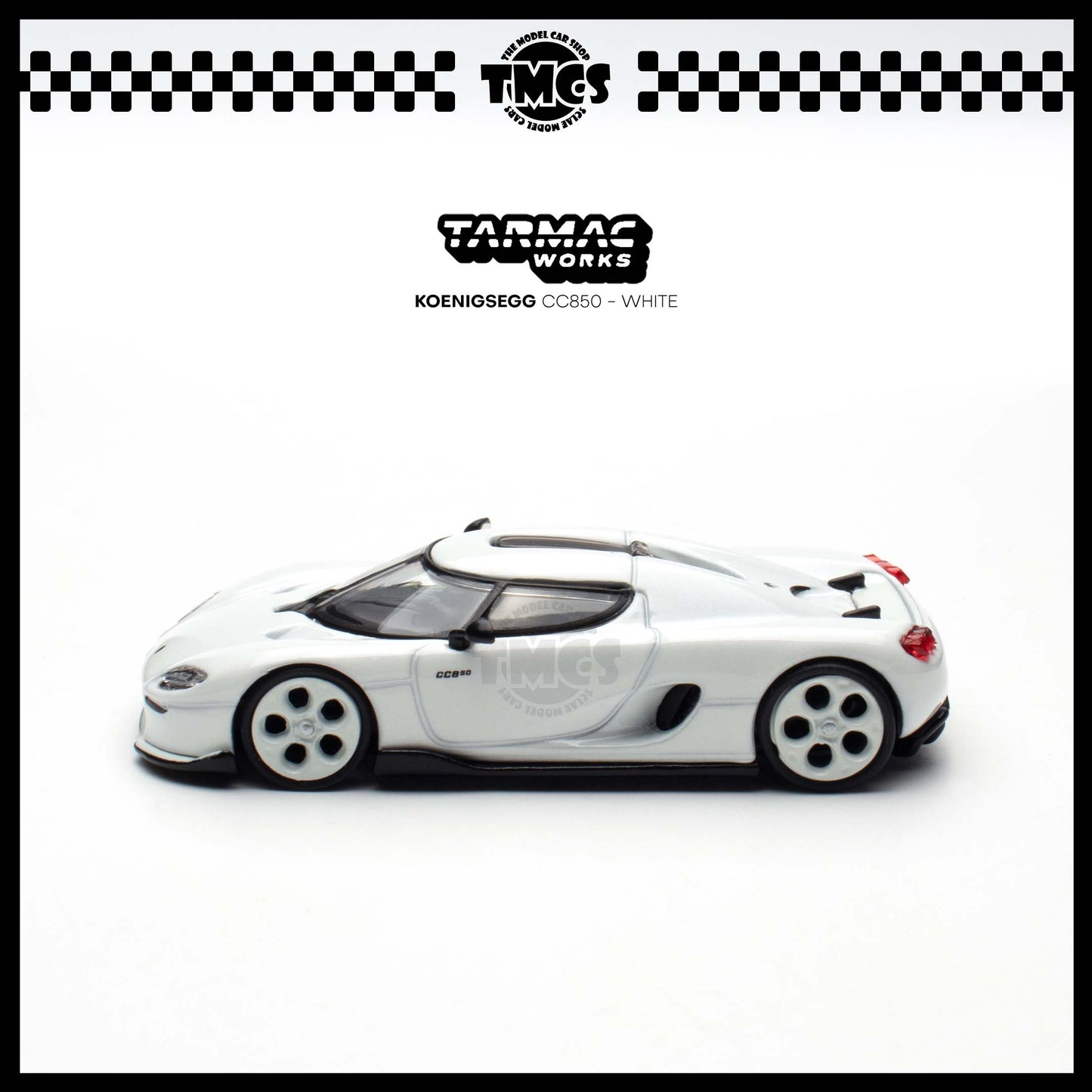 [Tarmac Works] 1:64 Koenigsegg CC850 - White