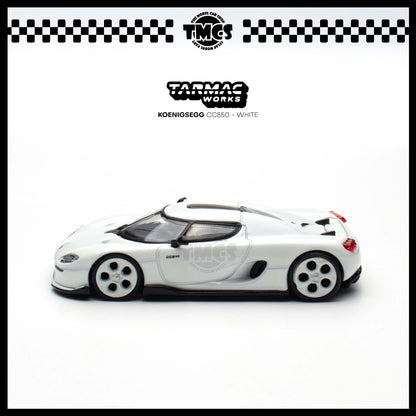 [Tarmac Works] 1:64 Koenigsegg CC850 - White