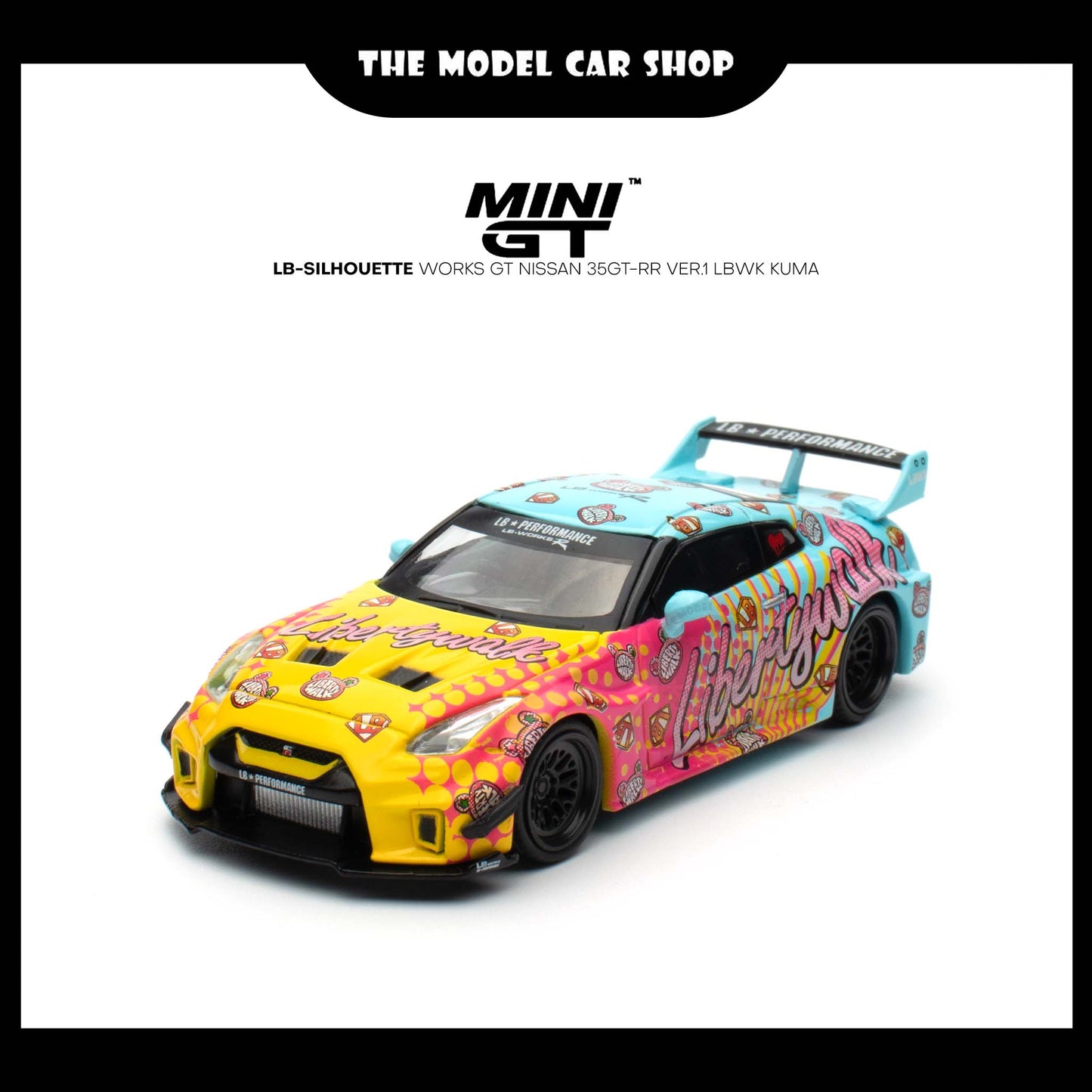 [MINI GT] LB-Silhouette WORKS GT Nissan 35GT-RR Ver.1 LBWK KUMA