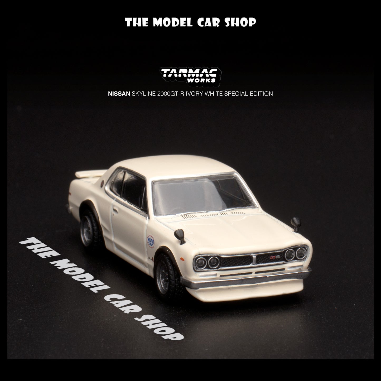 [Tarmac Works] Nissan Skyline 2000 GT-R (KPGC10) - Ivory White Special Edition
