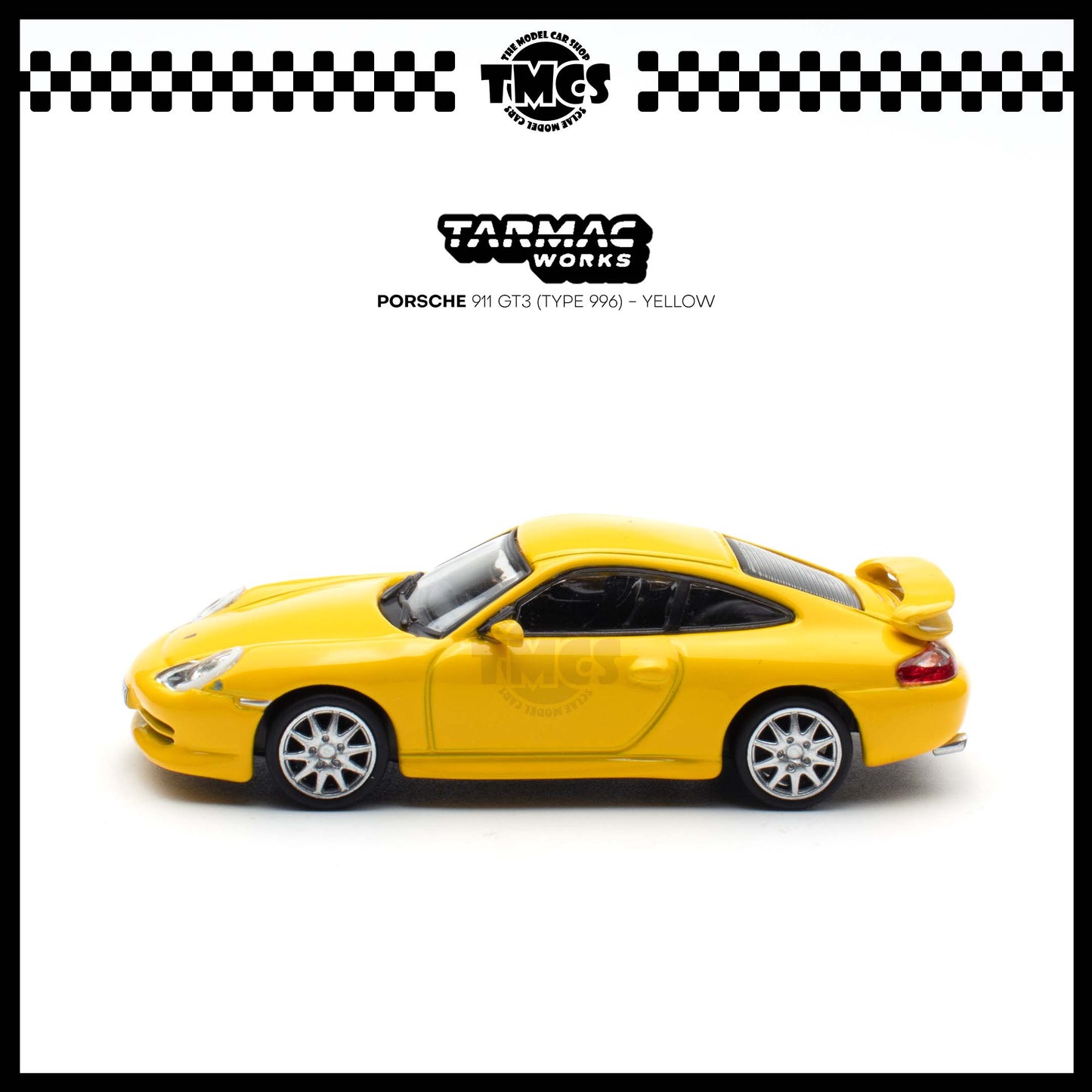 [Tarmac Works] 1:64 Porsche 911 GT3 (Type 996) - Yellow