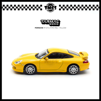 [Tarmac Works] 1:64 Porsche 911 GT3 (Type 996) - Yellow