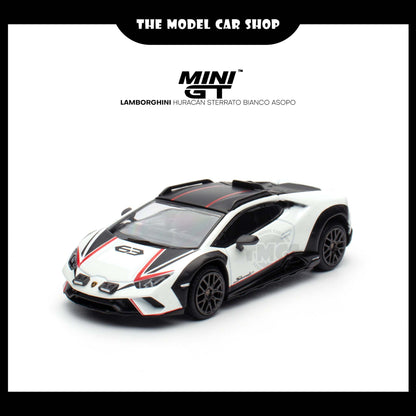 [MINI GT] Lamborghini Huracán Sterrato Bianco Asopo