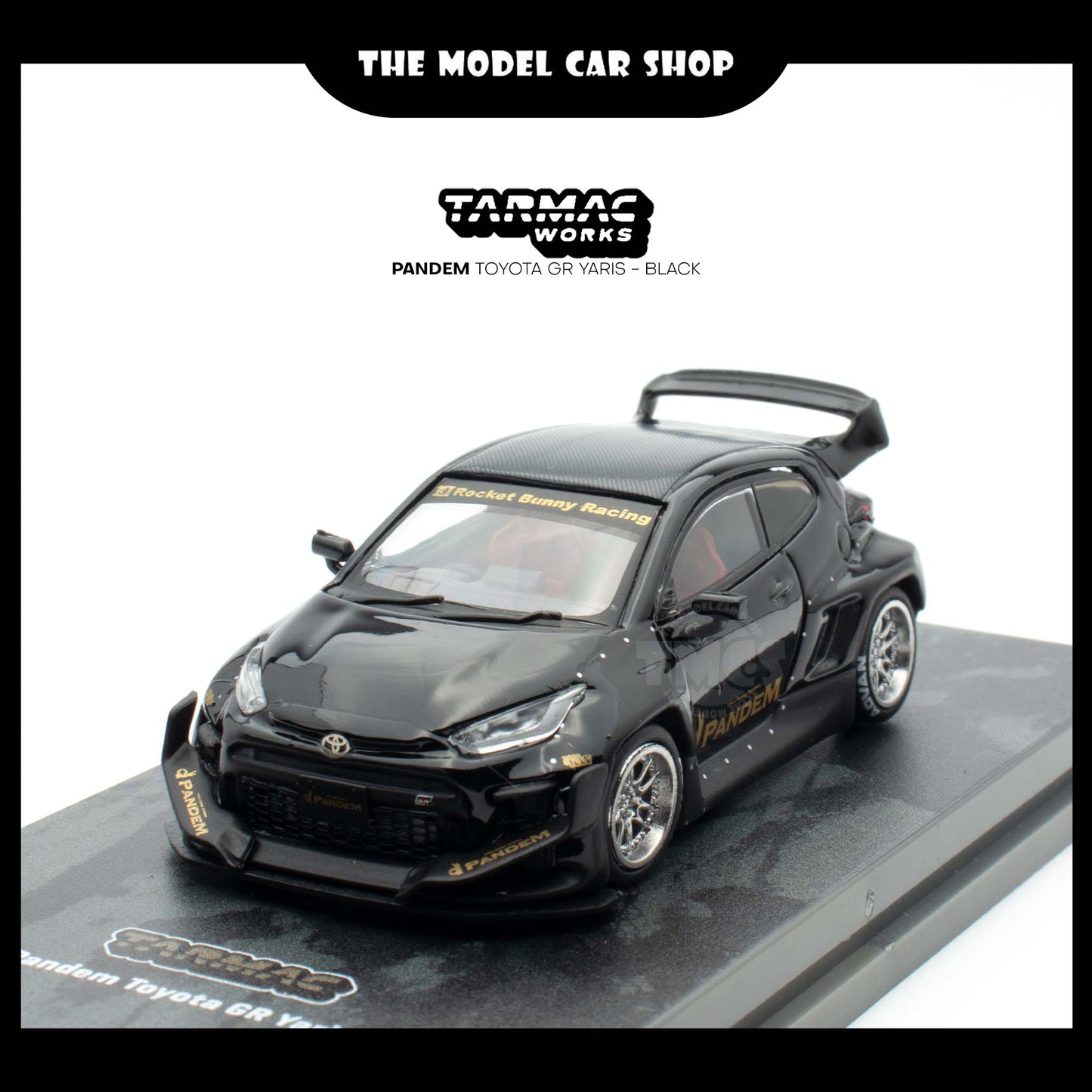 [Tarmac Works] Pandem Toyota GR Yaris - Black