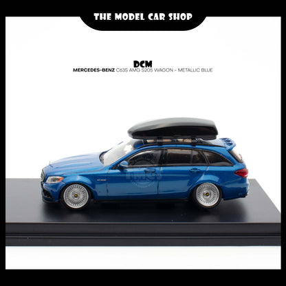[DCM] Mercedes-Benz C63S AMG S205 Wagon - Metallic Blue Low Rider