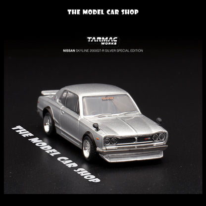 [Tarmac Works] Nissan Skyline 2000 GT-R - Silver Special Edition