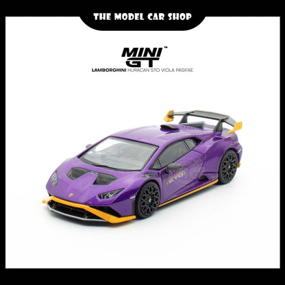 [MINI GT] Lamborghini Huracan STO Viola Pasifae