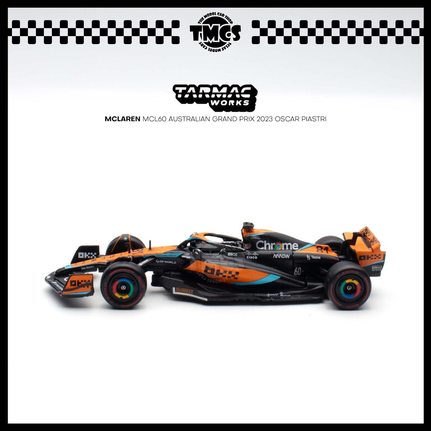 [Tarmac Works] 1:64  McLaren MCL60 Australian Grand Prix 2023 Oscar Piastri