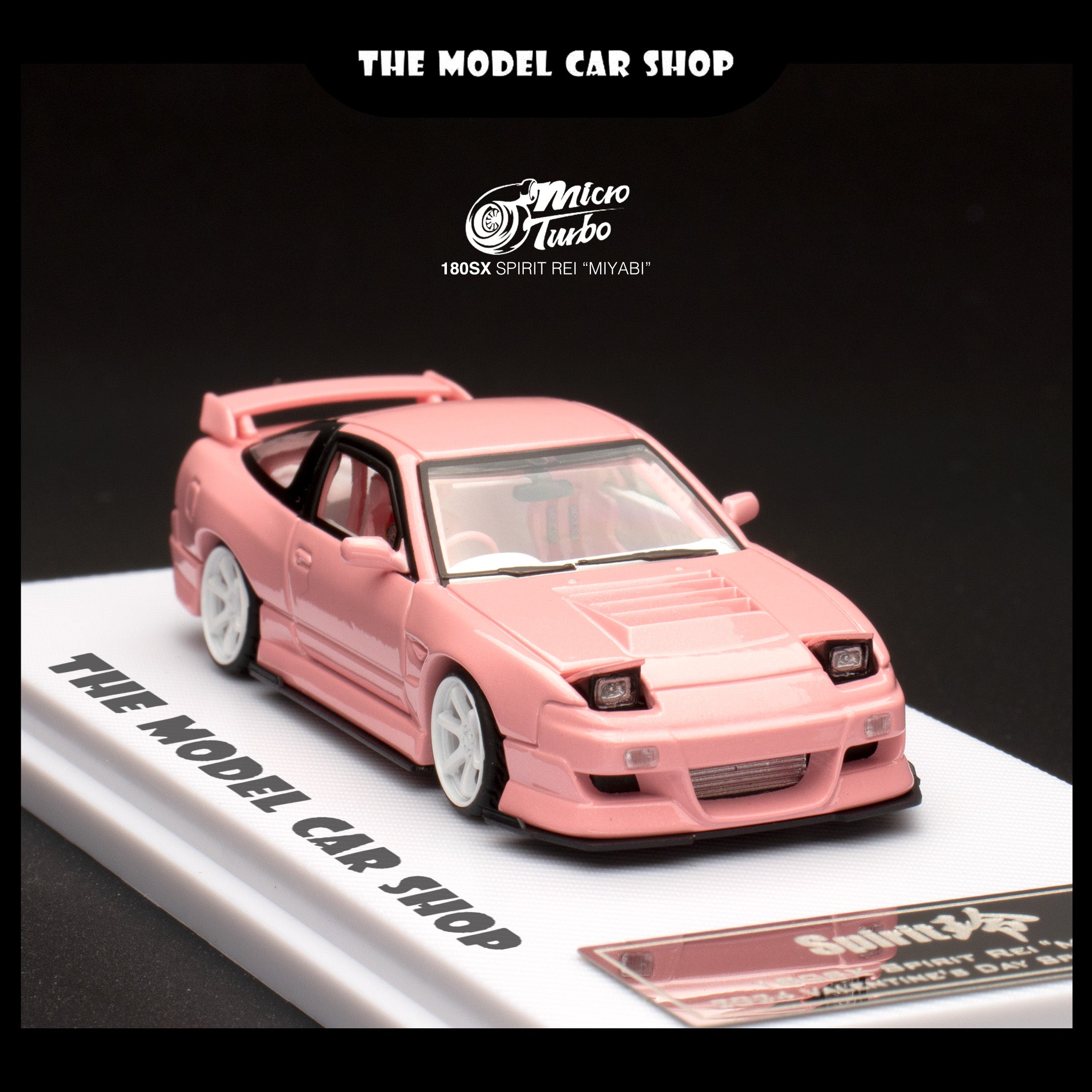 Micro turbo] Custom 180SX, Pink Valentine | The Model Car Shop