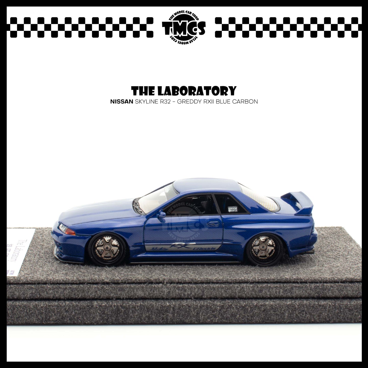[The Laboratory] Nissan Skyline R32 - Greddy RXII Blue Carbon