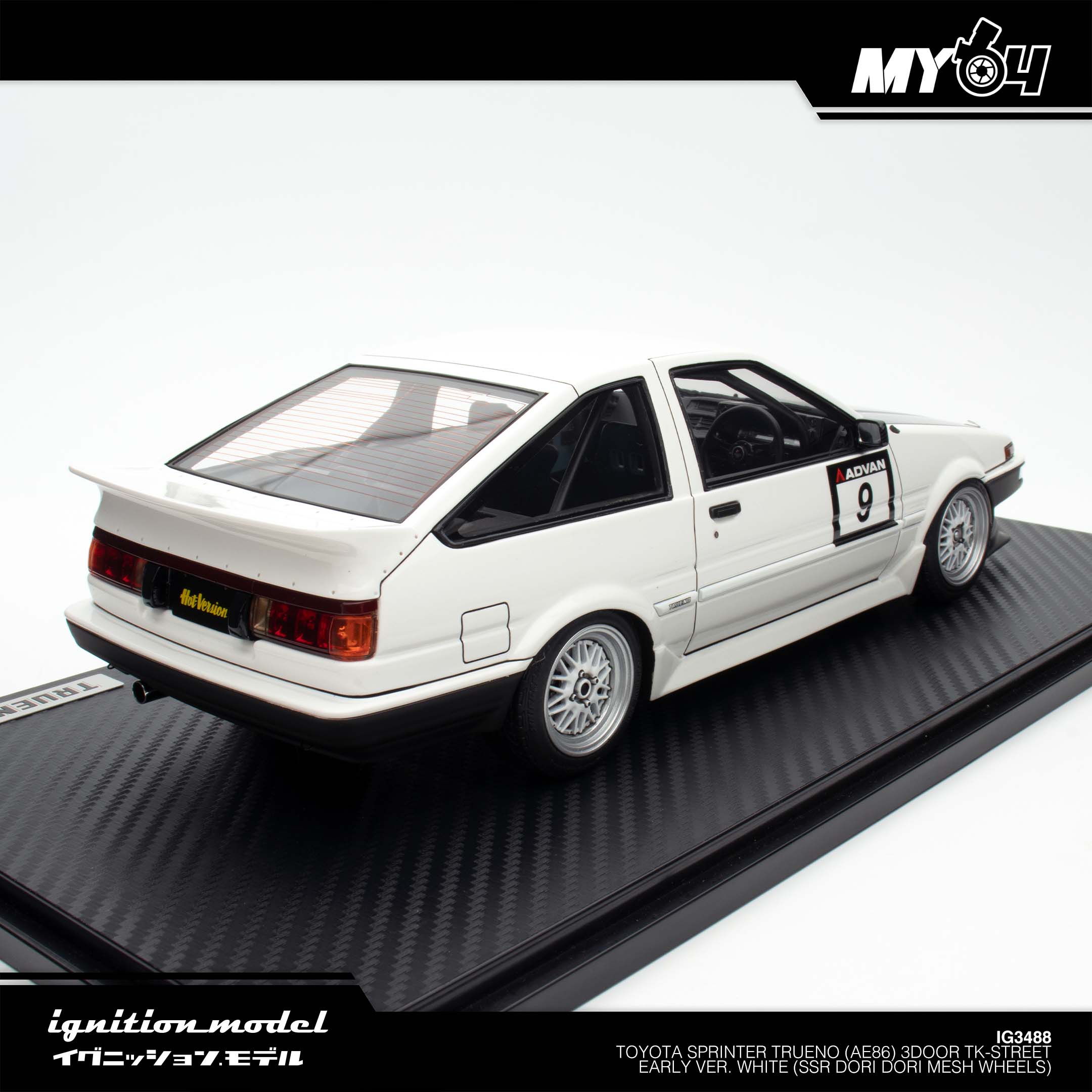 Ignition Model] Toyota Sprinter Trueno (AE86) 3Door TK-Street