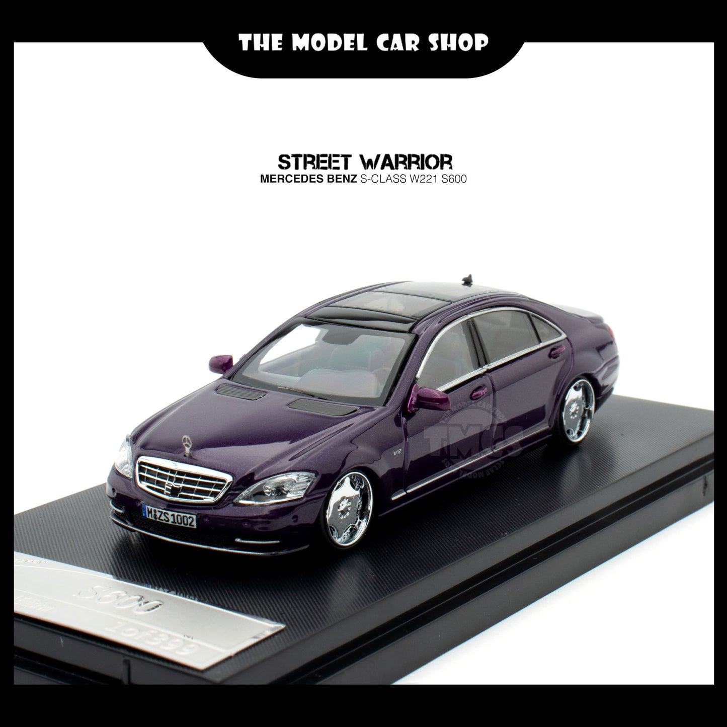 [Street Warrior] Mercedes Benz S-Class W221 S600 - Purple