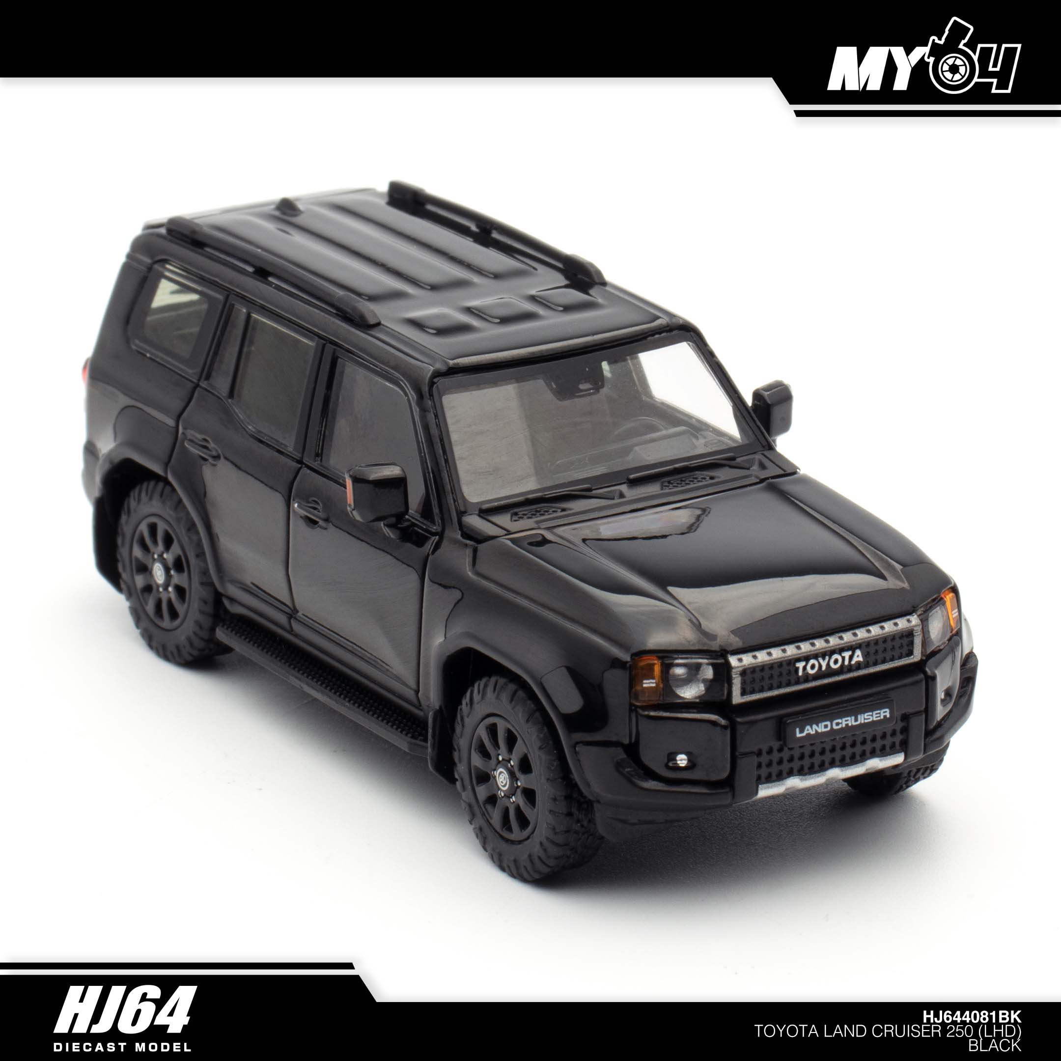 Hobby Japan] Toyota Land Cruiser 250 1st Edition (LHD) - Black