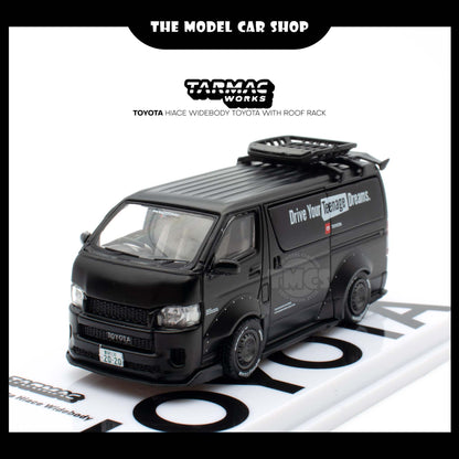 [Tarmac Works] Toyota Hiace Widebody TOYOTA with Roof Rack