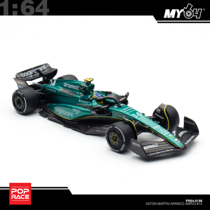 [Pop Race] 1:64 Aston Martin AMR23 F1 - #14 F. Alonso