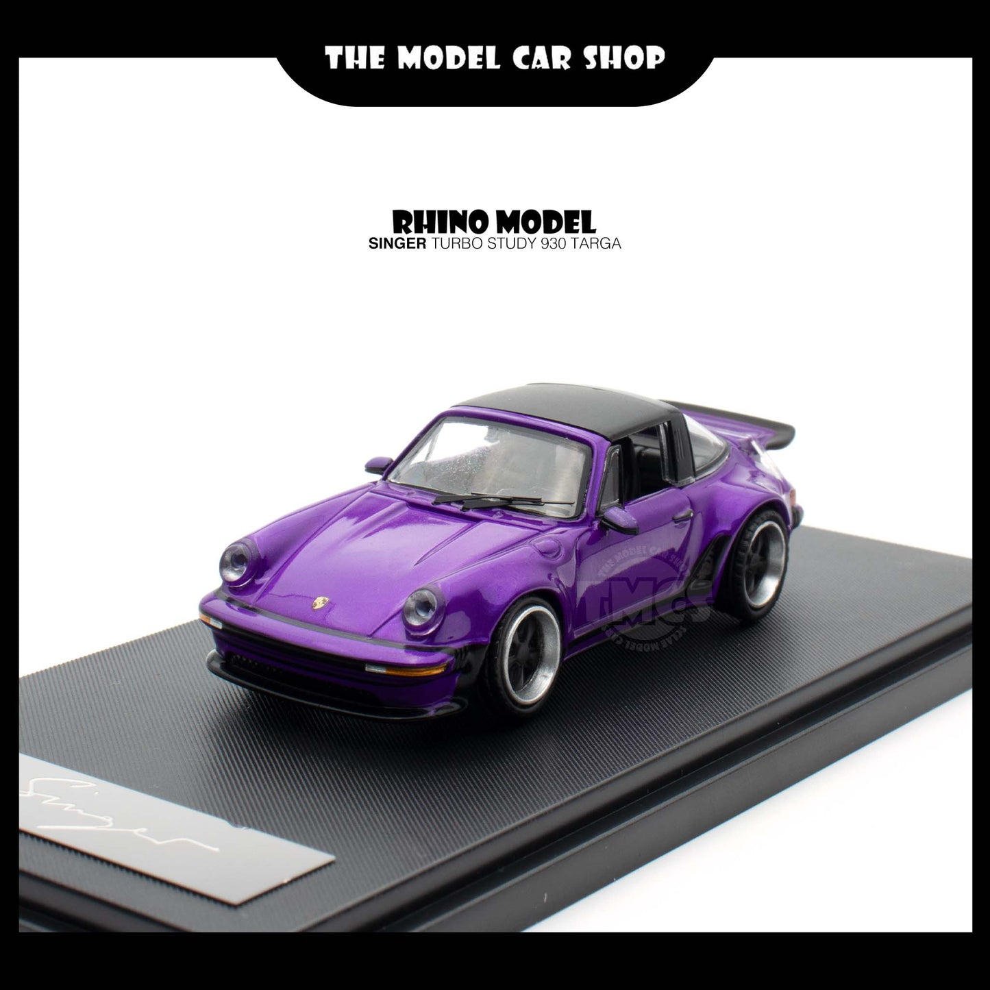 [Rhino Model] Singer Turbo Study 930 Targa - Purple