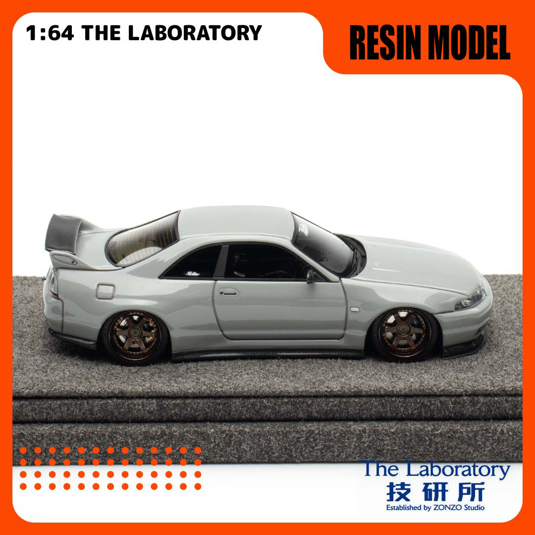 [The Laboratory] 1:64 Garage Active R33 Widebody Concept A - Cement Grey