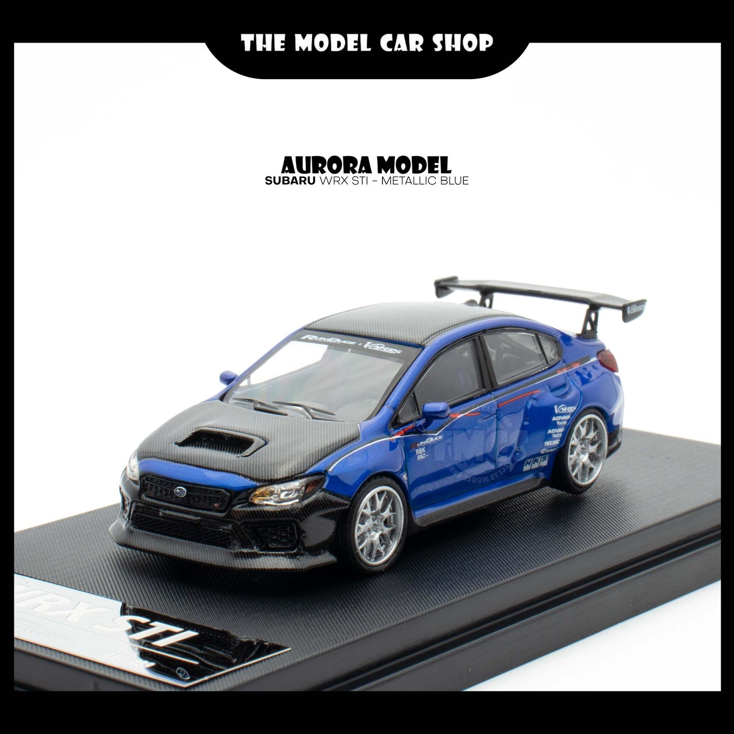 [Aurora Model] Subaru WRX STI - Metallic Blue