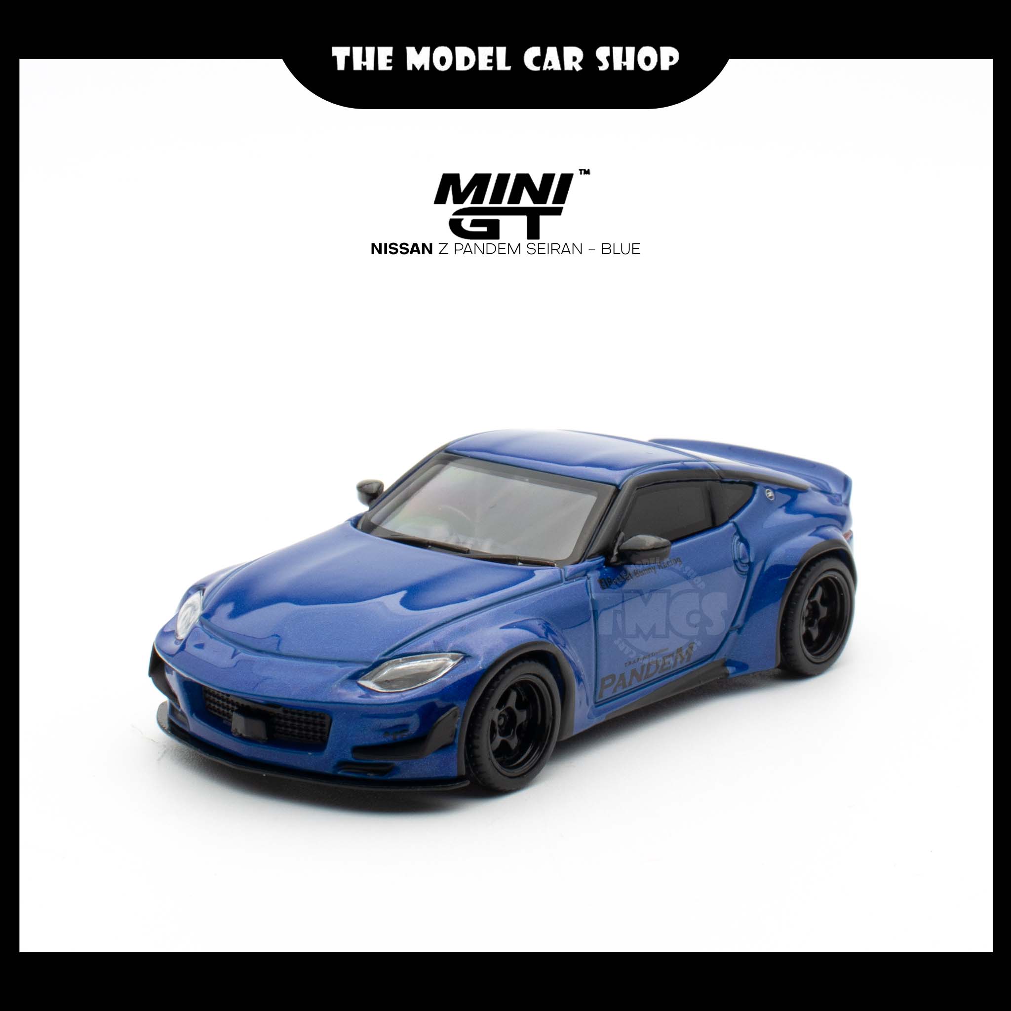 MINI GT] Nissan Z Pandem Seiran - Blue | The Model Car Shop