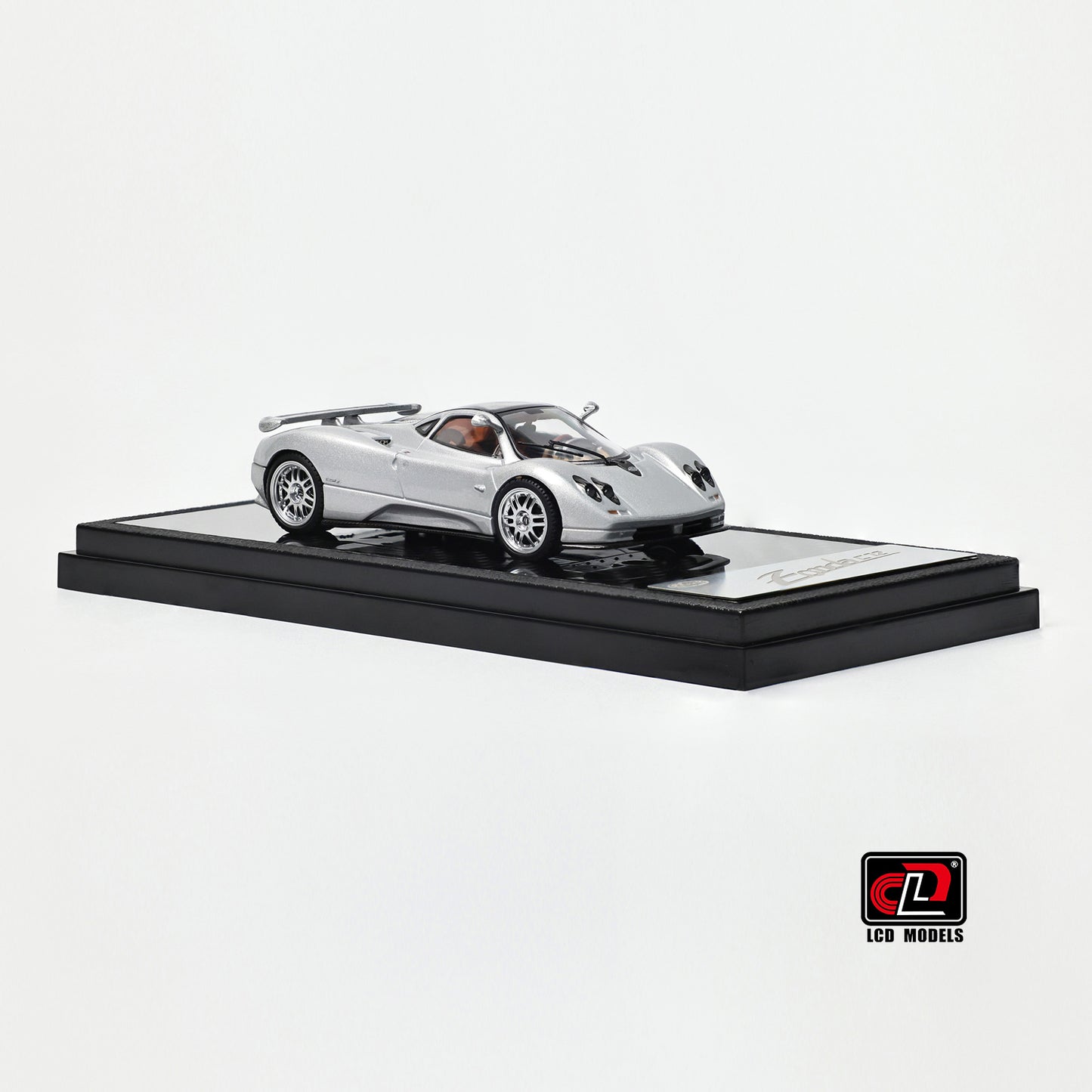 [LCD] 1:64 Pagani Zonda C12 Coupe - Silver