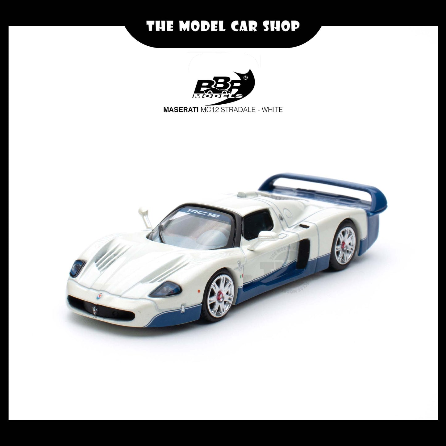 [BBR] Maserati MC12 Stradale - White