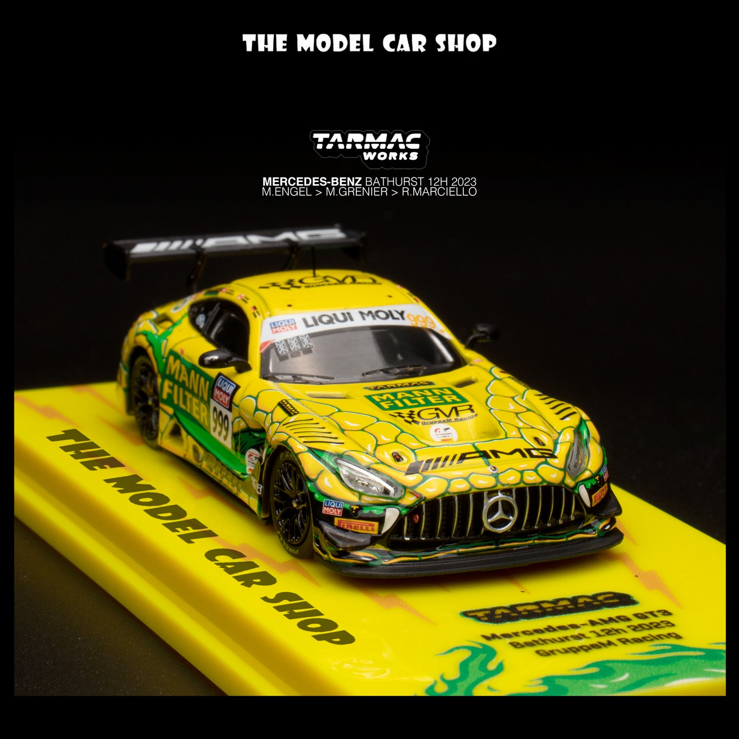 [Tarmac Works] Mercedes-AMG GT3 Bathrust 12 HOur 2023 GruppeM Racing M.Engle / M.Grenier / R.Marciello
