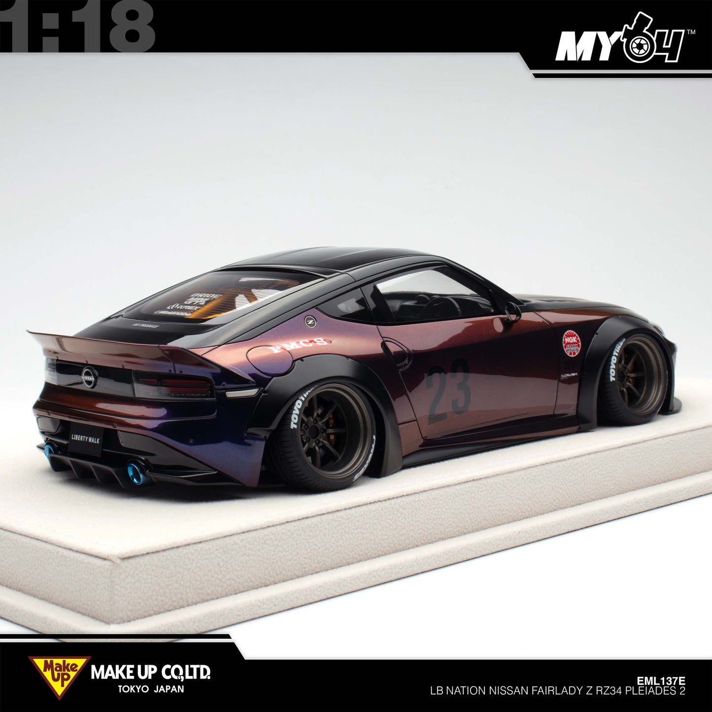 [Make Up] 1:18 Edilion LB★Nation Nissan Fairlady Z RZ34 - Pleiades 2