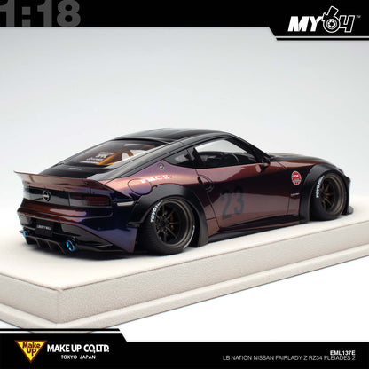 [Make Up] 1:18 Edilion LB★Nation Nissan Fairlady Z RZ34 - Pleiades 2