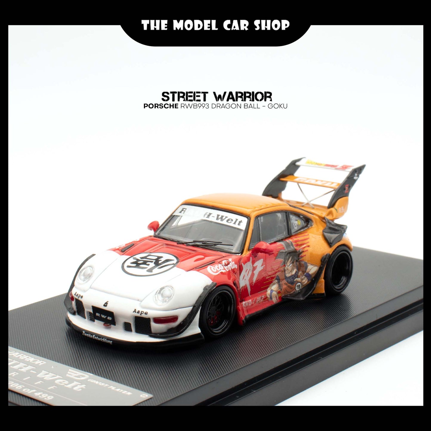 [Street Warrior] Porsche RWB993 Dragon Ball - Goku