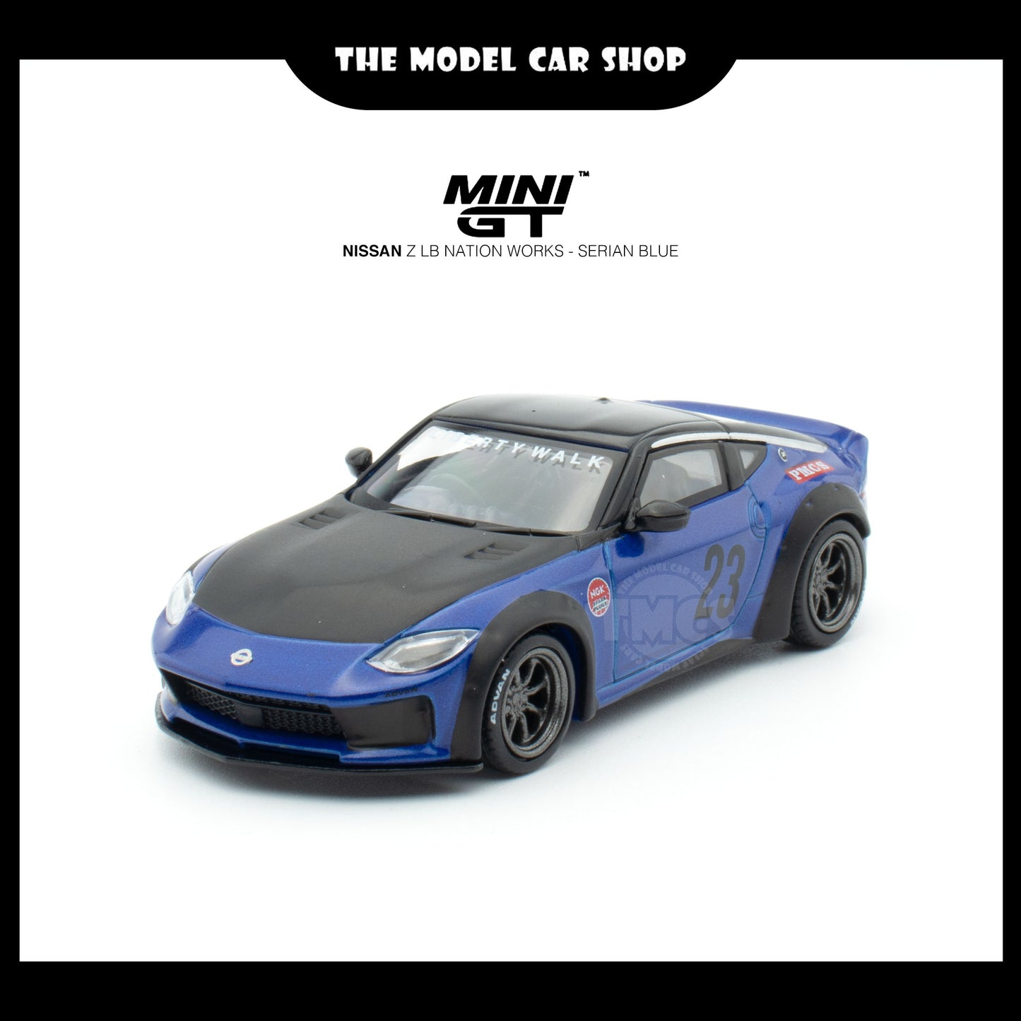 [MINI GT] Nissan Z LB★NATION WORKS - Serian Blue