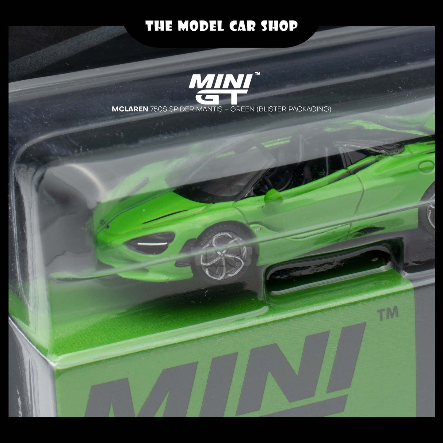 [MINI GT] McLaren 750S Spider Mantis - Green