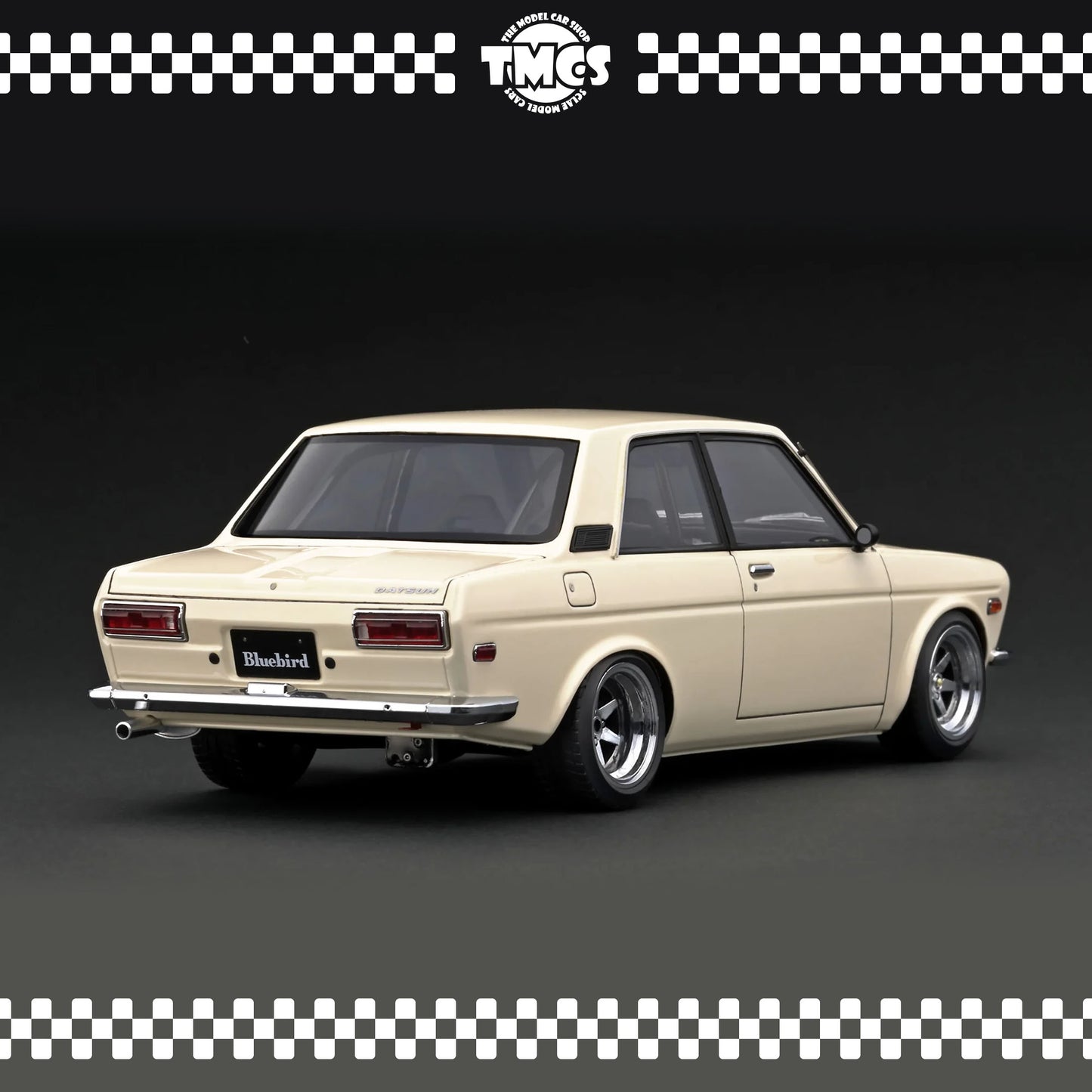 [Ignition Model] Datsun Bluebird (510) - White