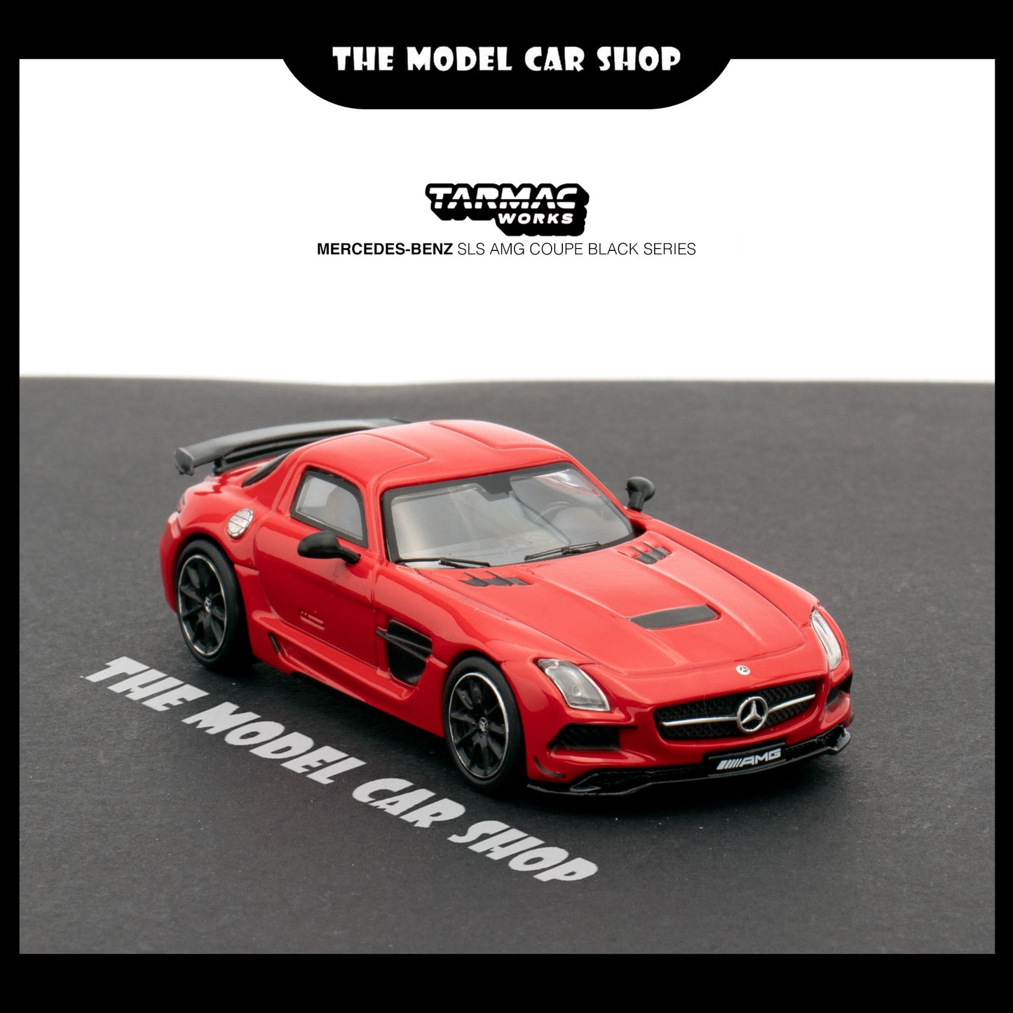 [Tarmac Works] Mercedes-Benz SLS AMG Coupe Black Series - Red (China Exclusive)