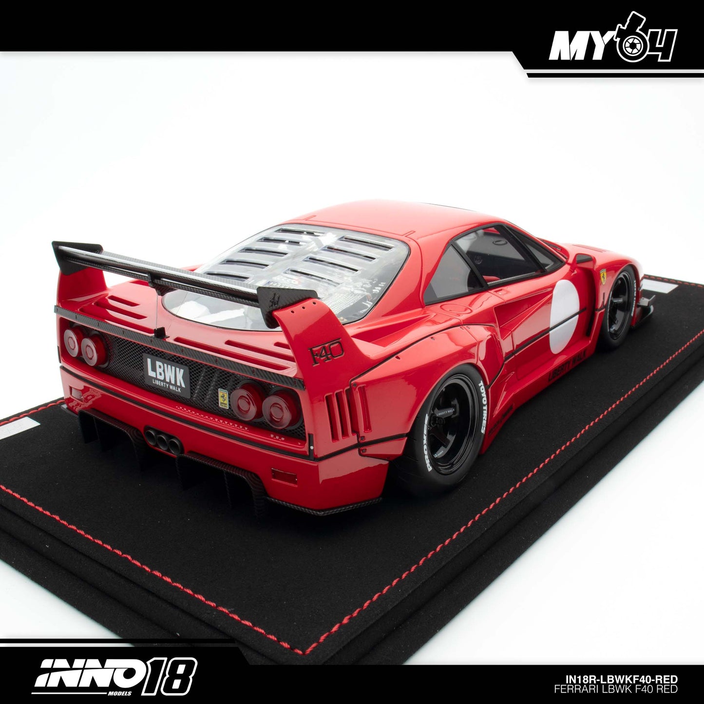 [INNO18]  Ferrari LBWK F40 - Red