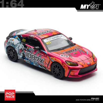 [Pop Race] 1:64 1087X Toyota GR86 CUP