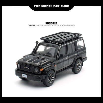 [Model1] Toyota Land Cruiser 70 - Attitude Black Mica (RHD)