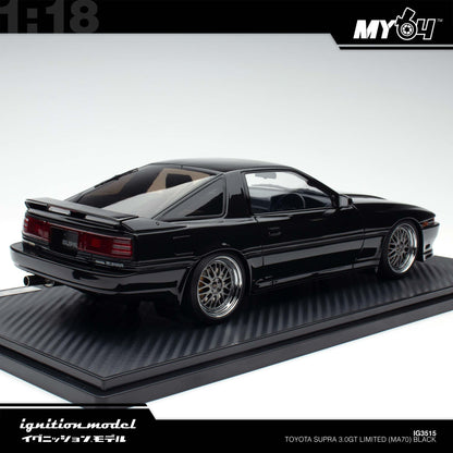 [Ignition Model] Toyota Supra 3.0GT Limited (MA70) - Black