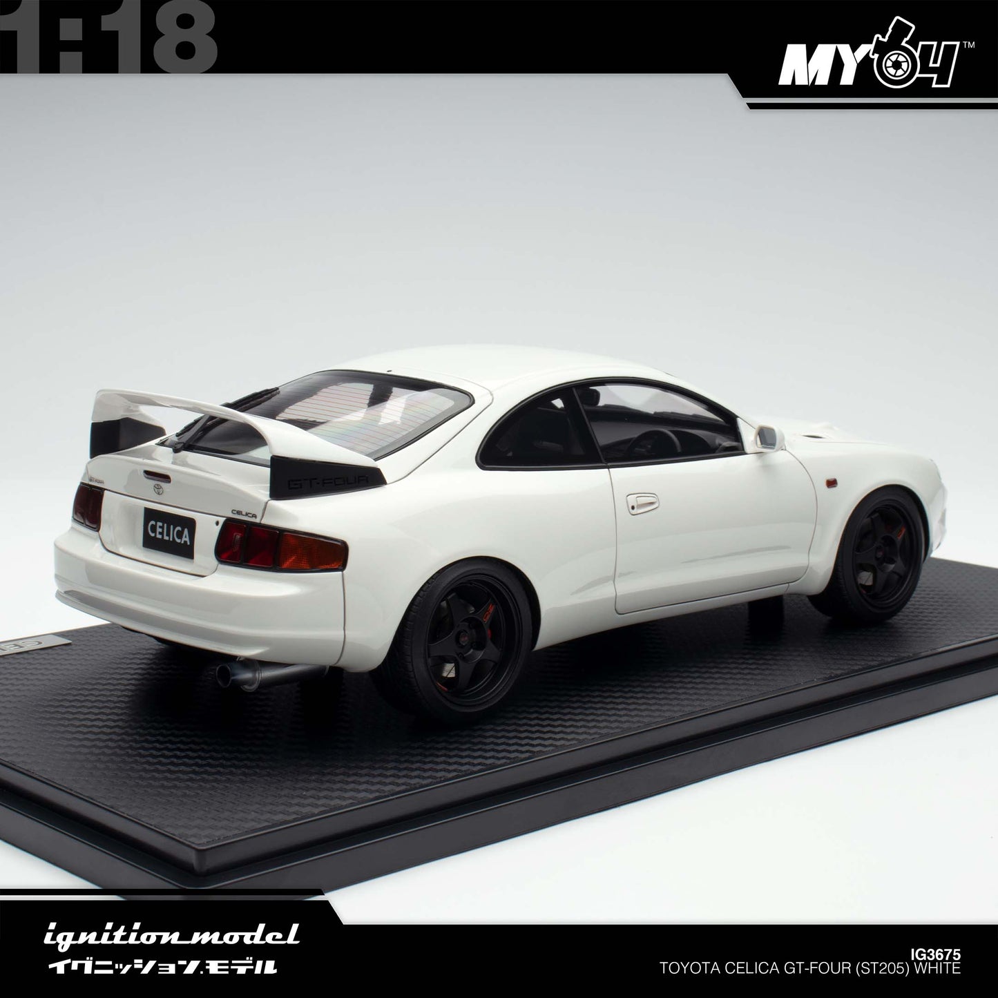 [Ignition Model] Toyota Celica GT-FOUR (ST205) - White