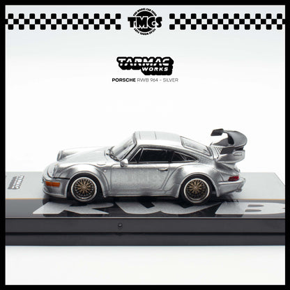 [Tarmac Works] 1:64 Porsche RWB 964 - Silver