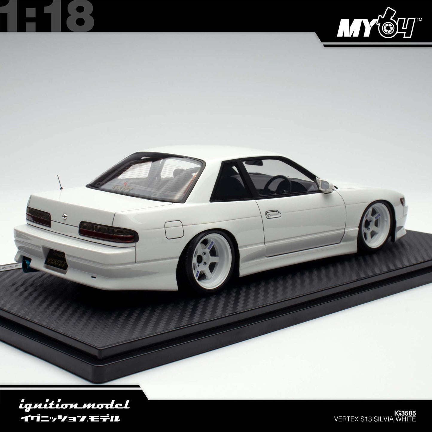 [Ignition Model] Vertex S13 Silvia - White