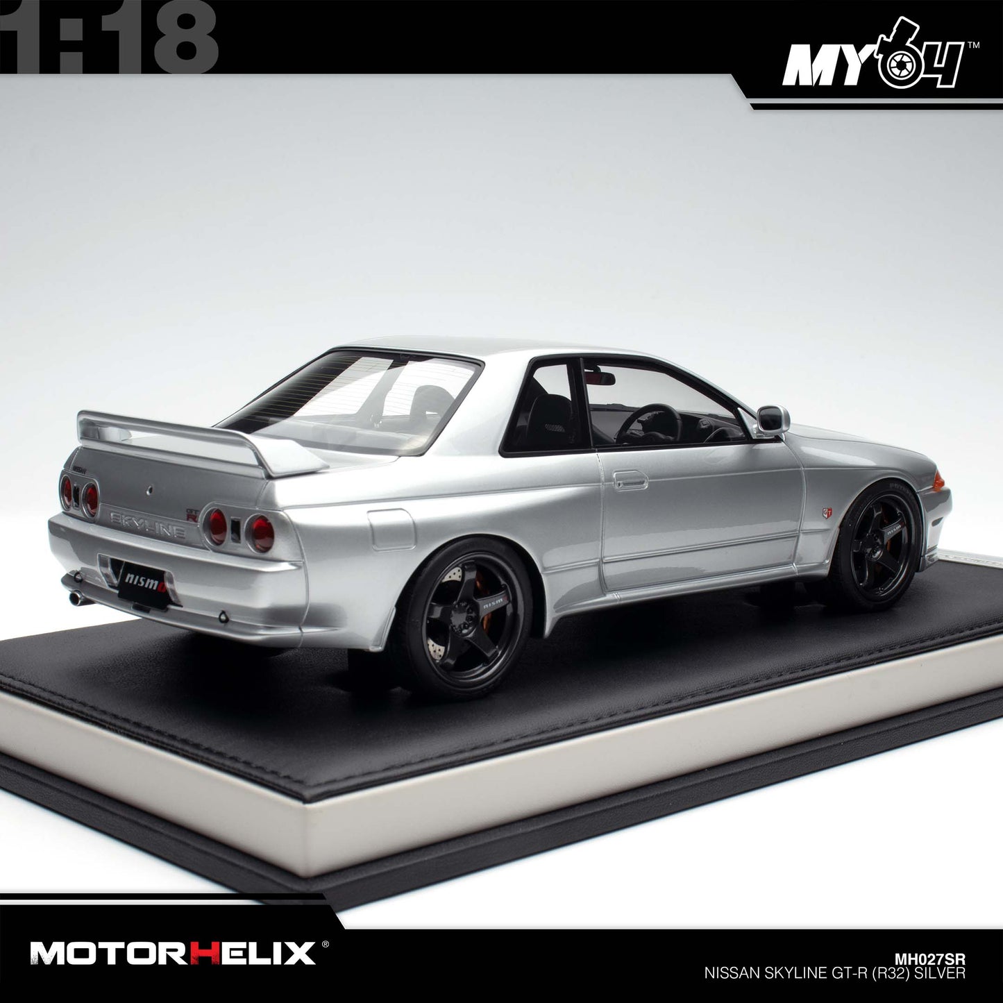 [Motorhelix] Nissan Skyline GT-R (R32) - Silver