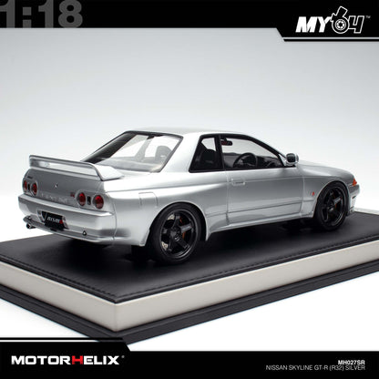 [Motorhelix] Nissan Skyline GT-R (R32) - Silver