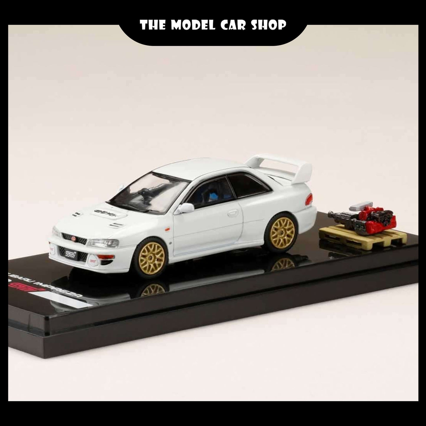 [Hobby Japan] Subaru Impreza 22B STI Version GC8 With Engine Display Model