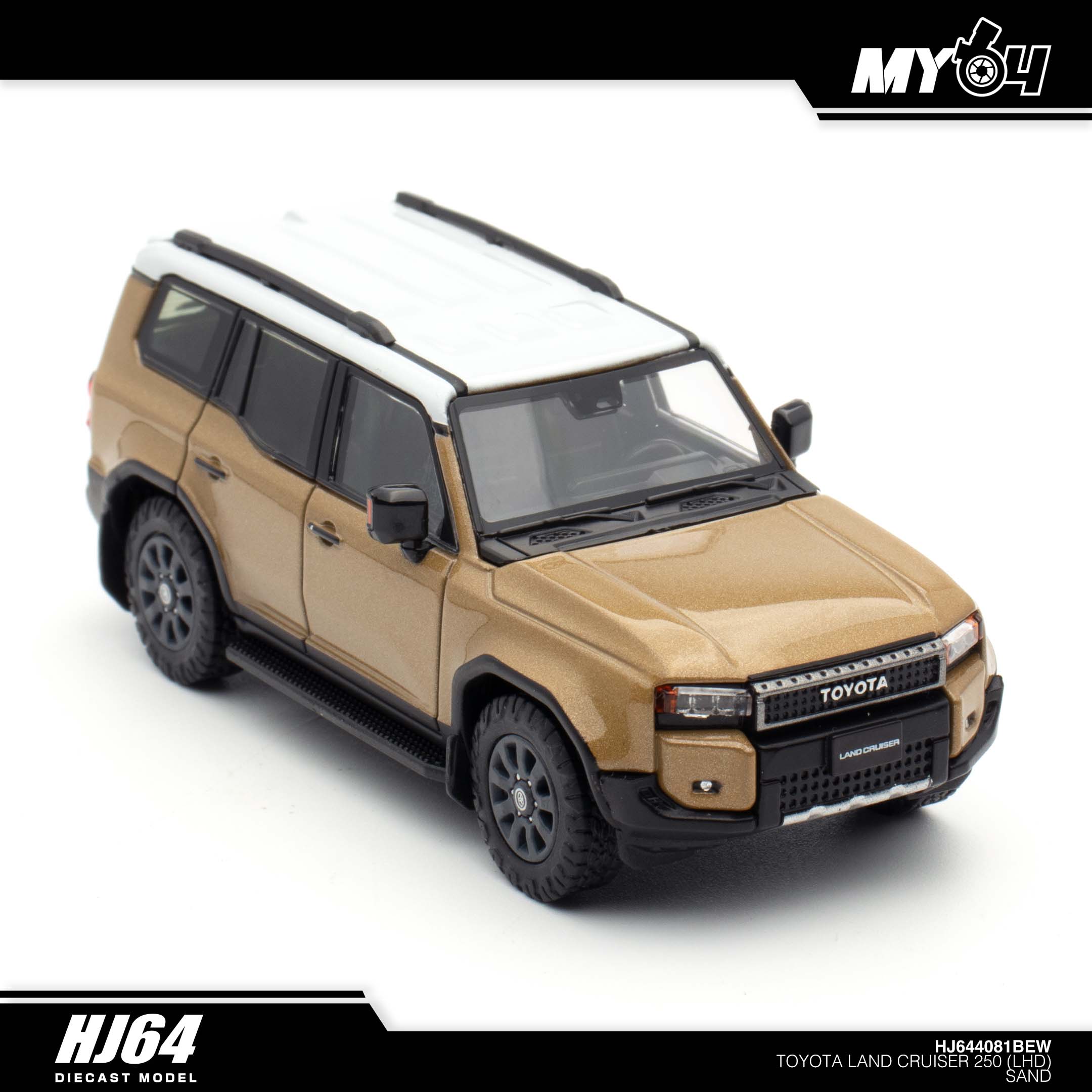 Hobby Japan] Toyota Land Cruiser 250 (LHD) - Sand | The Model Car Shop