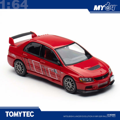 [TLVN] 1:64 Mitsubishi Lancer Evolution IX Mr GSR Ralliart - Red